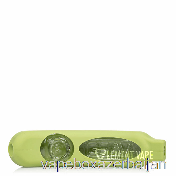 Vape Smoke GRAV Rocker Steamroller with Silicone Skin Avocado Green